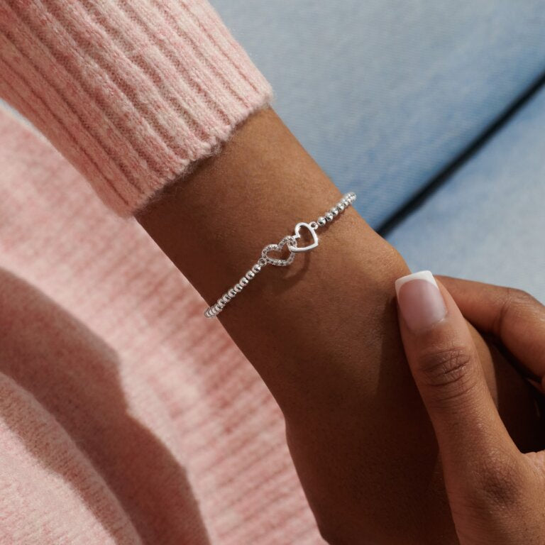 A Little ‘Beautiful Bestie’ Bracelet In Silver