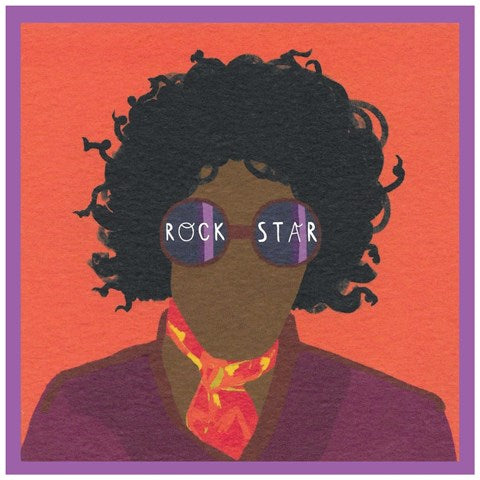 Rock Star Greetings Card