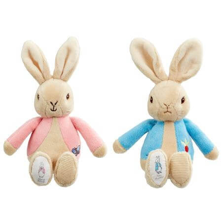 Flopsy Bunny Bean Rattle Toy