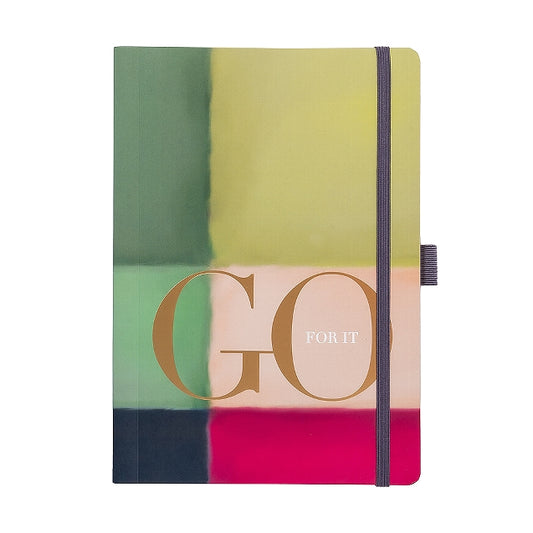 ‘Go For It’ Notebook A5