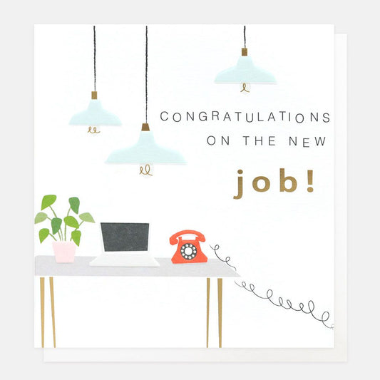 Congratulations on the Job Greetings Card