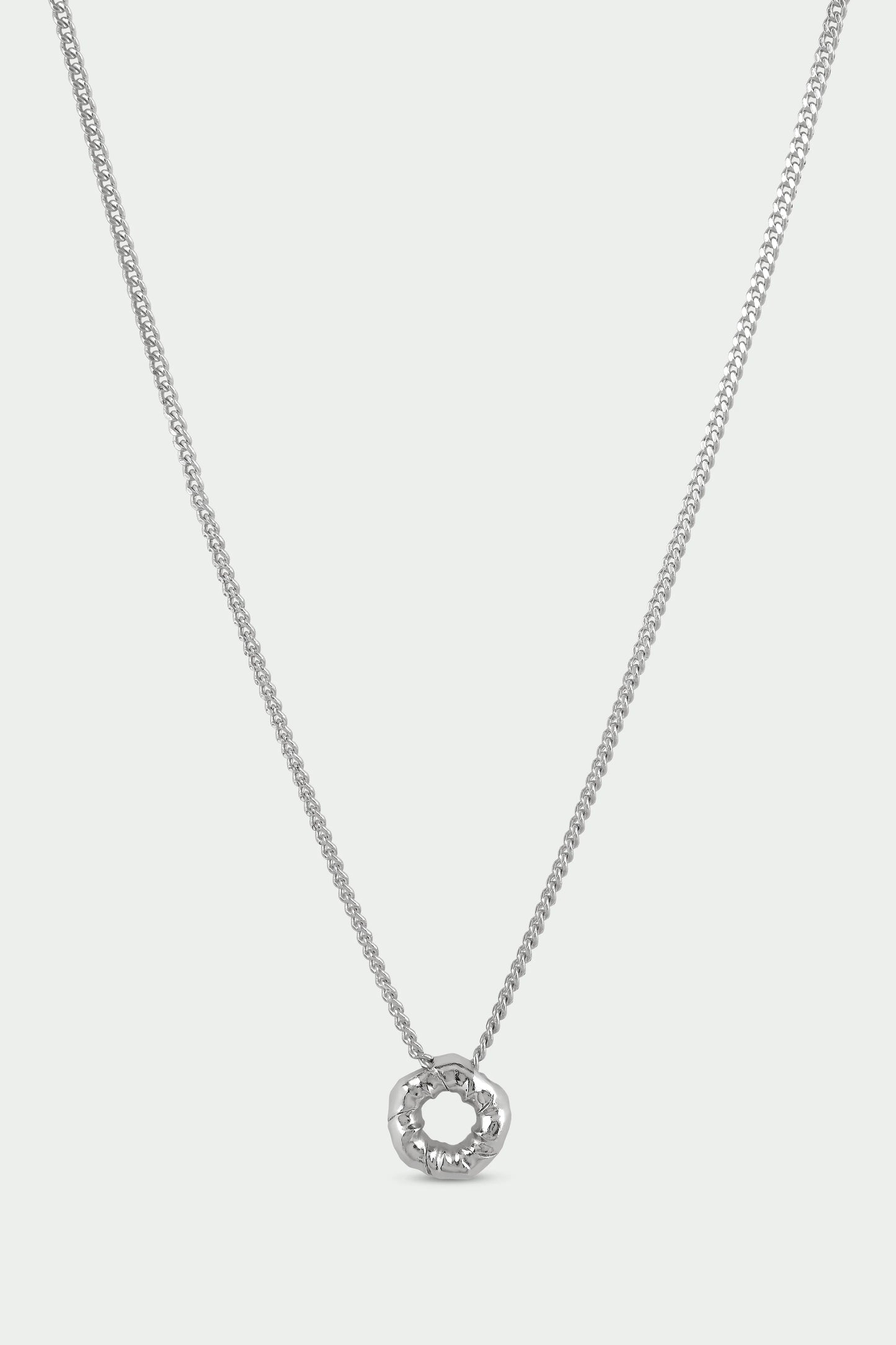 Silence Necklace Silver