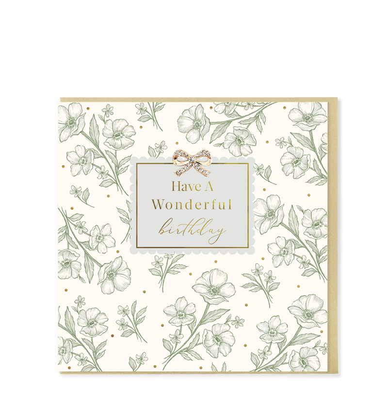 Have A Wonderful Birthday Greetings Card
