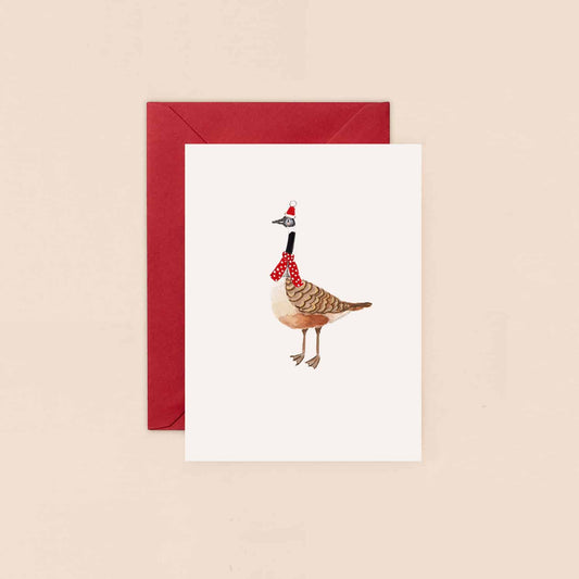 Canada Goose Mini Christmas Card