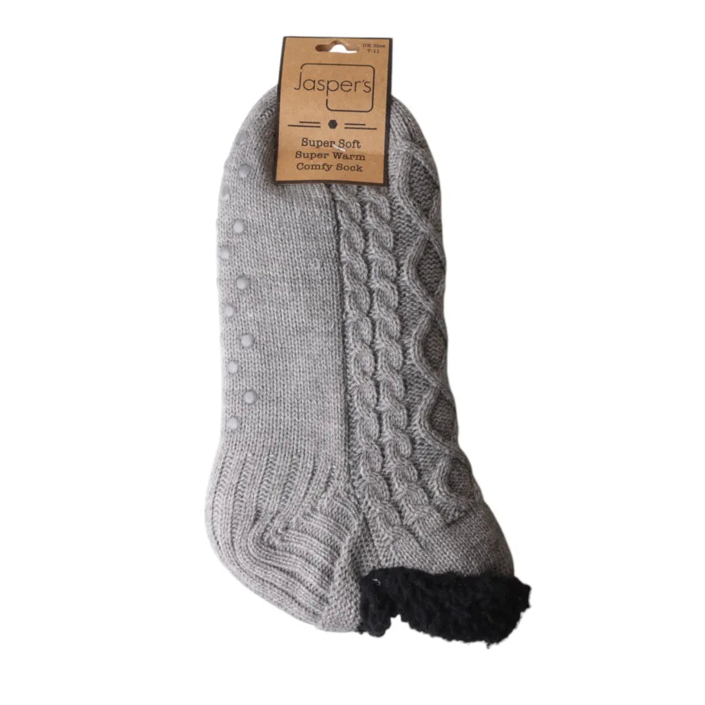 Men’s Grey Slippers