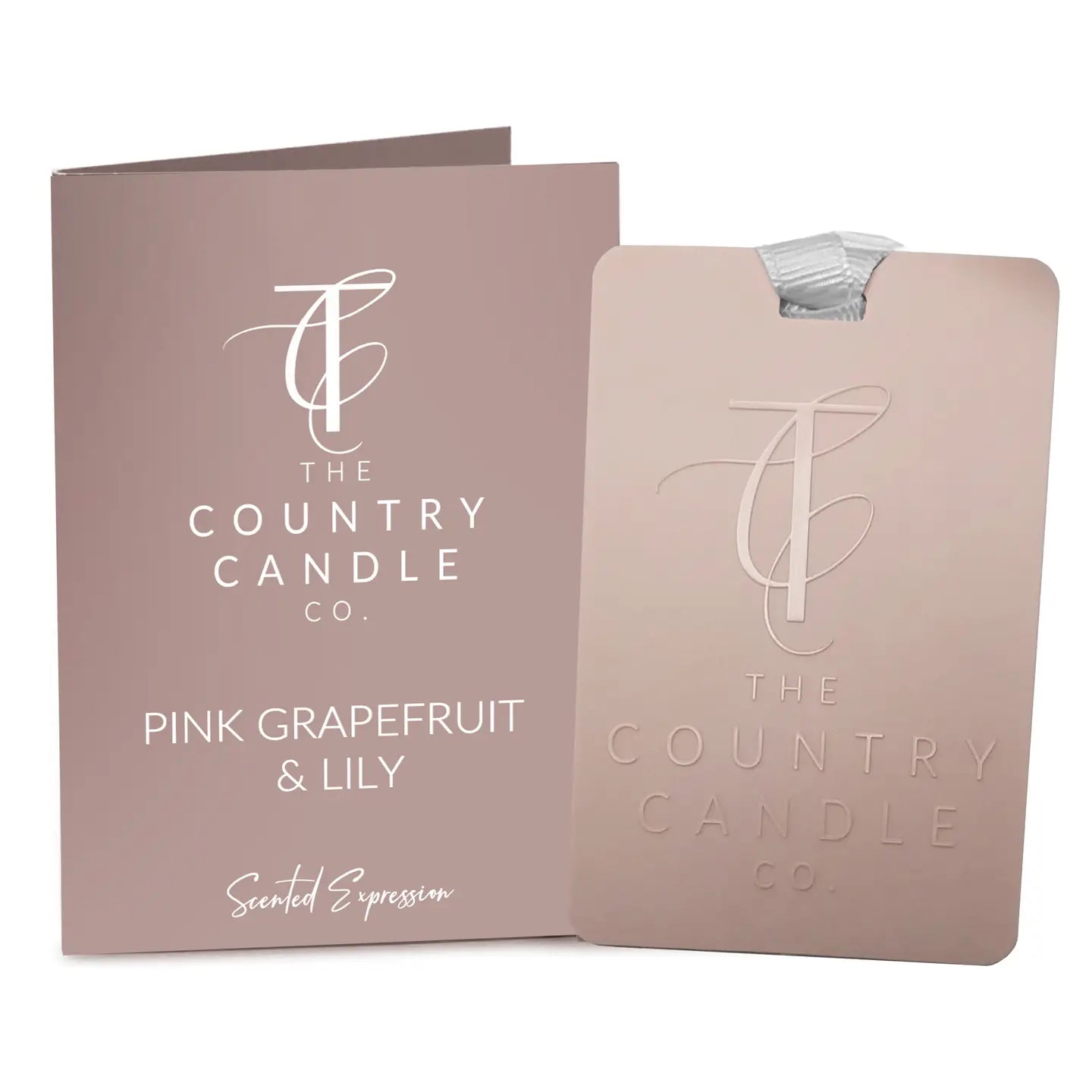 Scented Expressions-Pink Grapefruit & Lily Fragrance Card