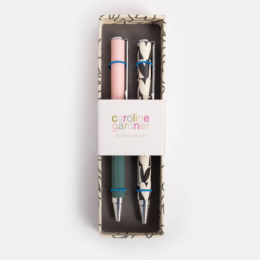 Checkmate Hearts Boxed Ball Point Pen Duo