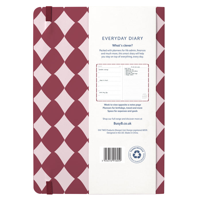 2026 Everyday Diary Harlequin