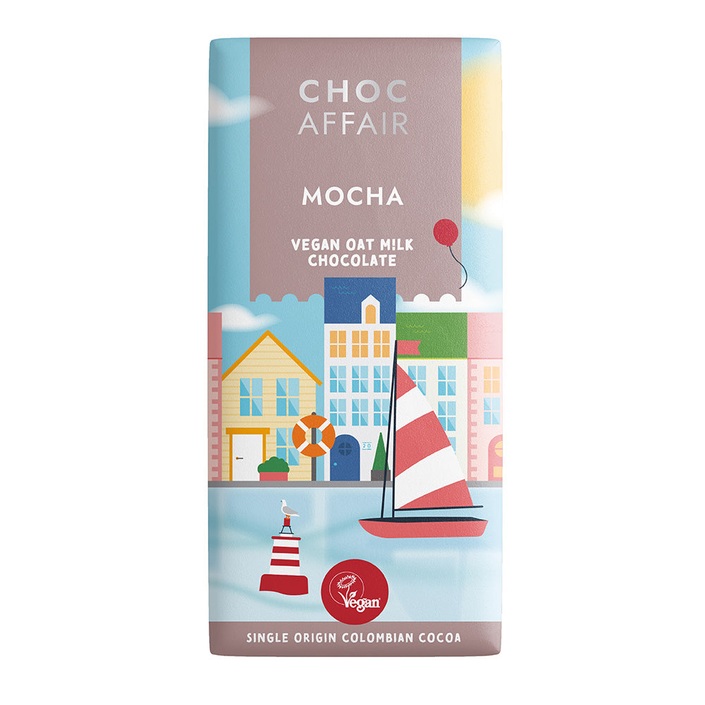 Mocha Flavoured Oat Milk Chocolate Bar