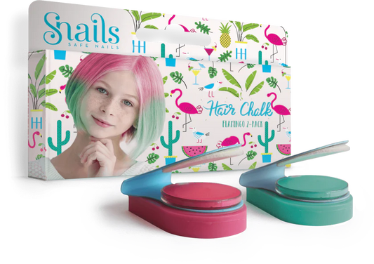 Snails Flamingo Hair Chalk