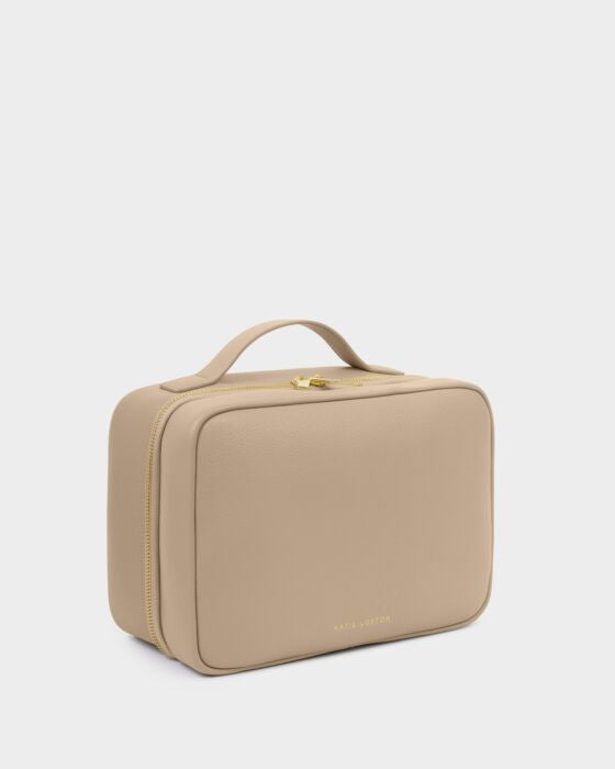 Katie Loxton Hanging Makeup & Washbag Taupe