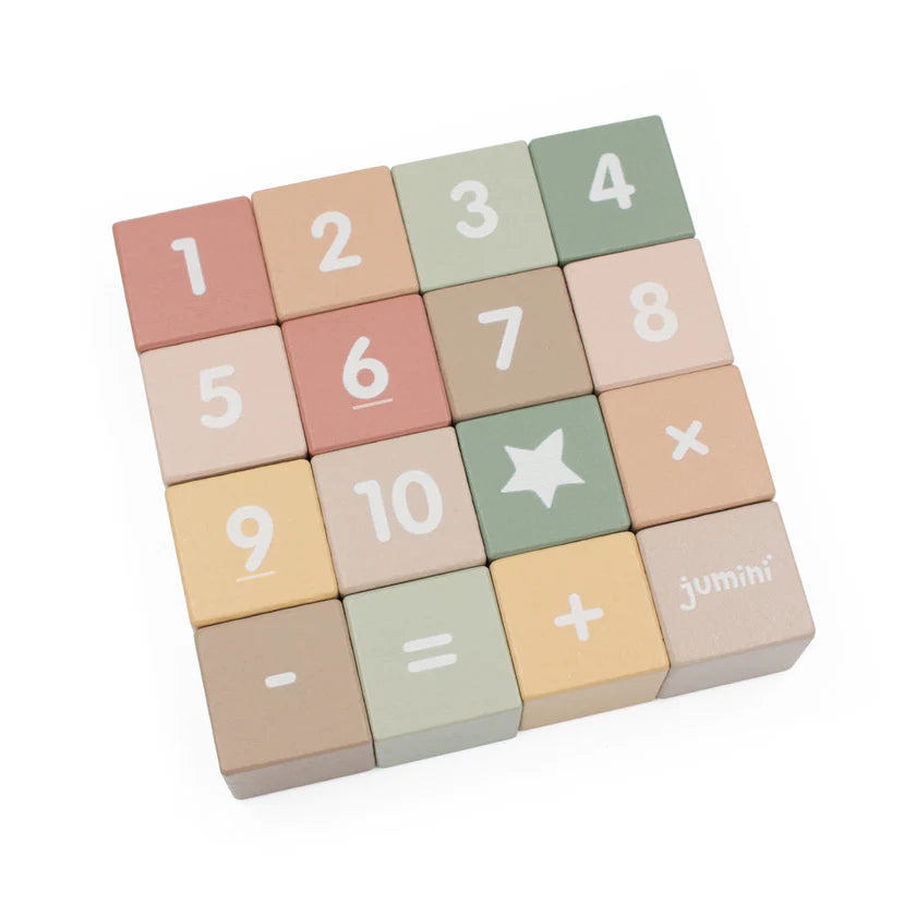 Wooden Number Block Set