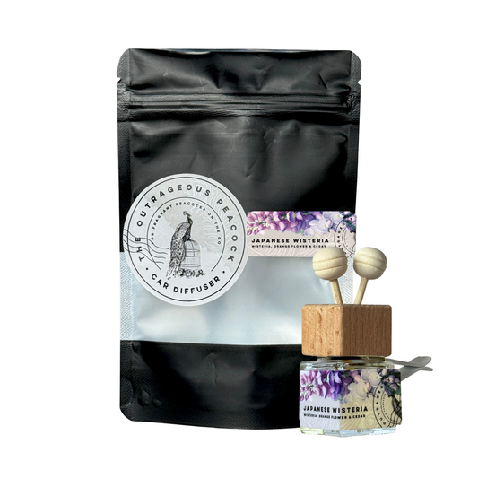 Car Air Diffuser Japanese Wisteria