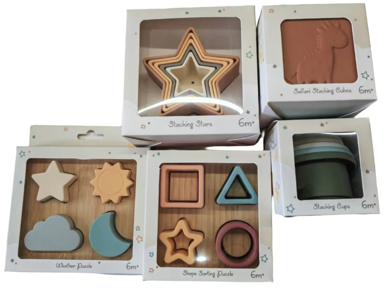 Baby Silicone Shape Matching Puzzle