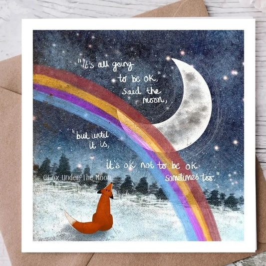 “It’s Ok” Encouragement Greetings Card