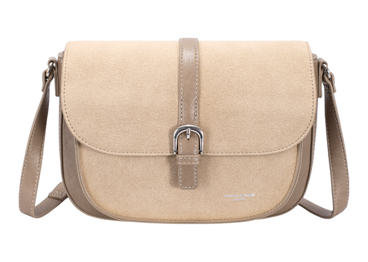 David Jones Crossbody Bag Warm Taupe