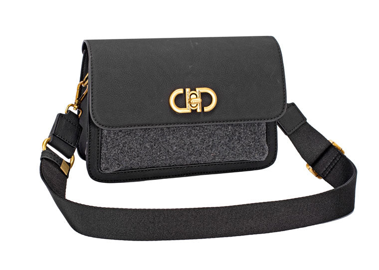 David Jones Crossbody Bag Black