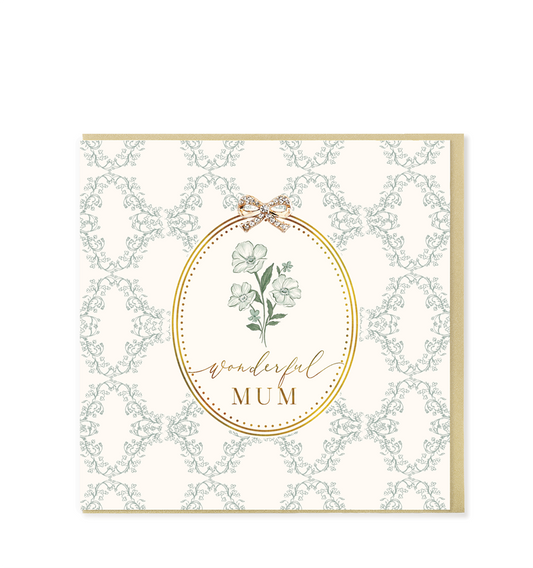 Wonderful Mum Greeting Card