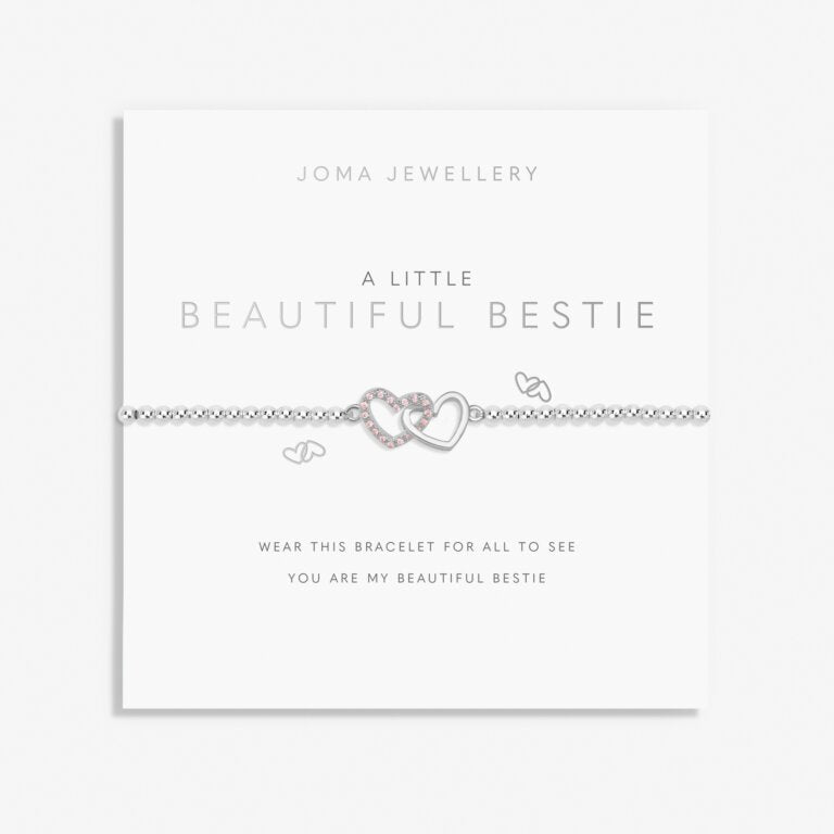 A Little ‘Beautiful Bestie’ Bracelet In Silver