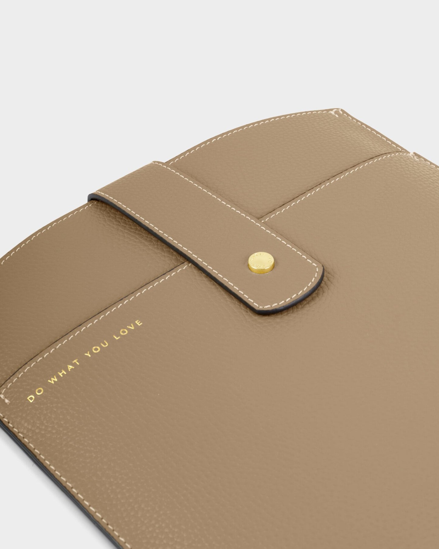 Katie Loxton Laptop Sleeve “Do What You Love” Taupe