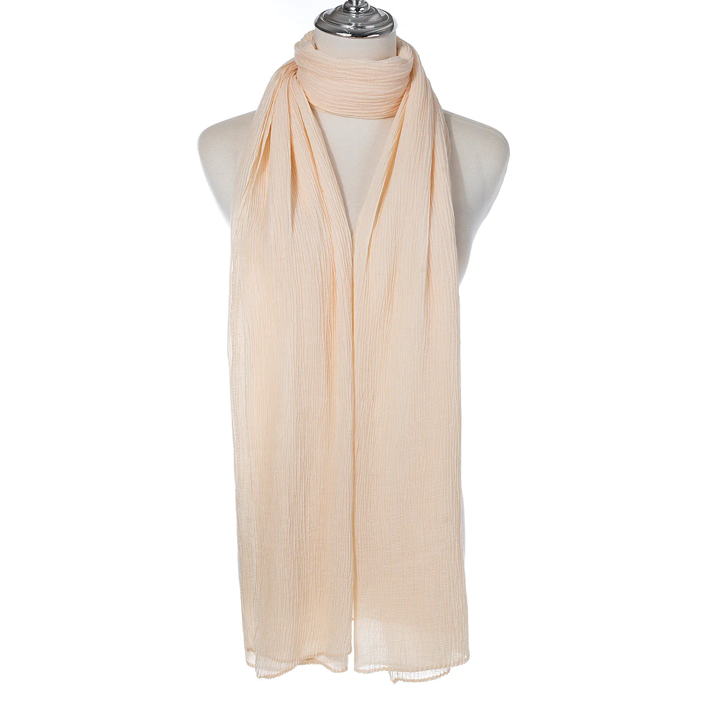 Cream Lightweight Scarf