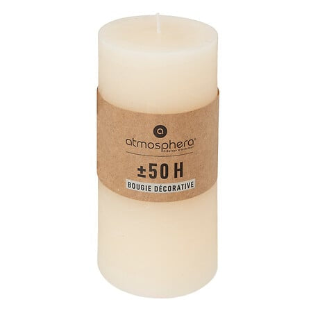 Olia Ivory Candle Tall