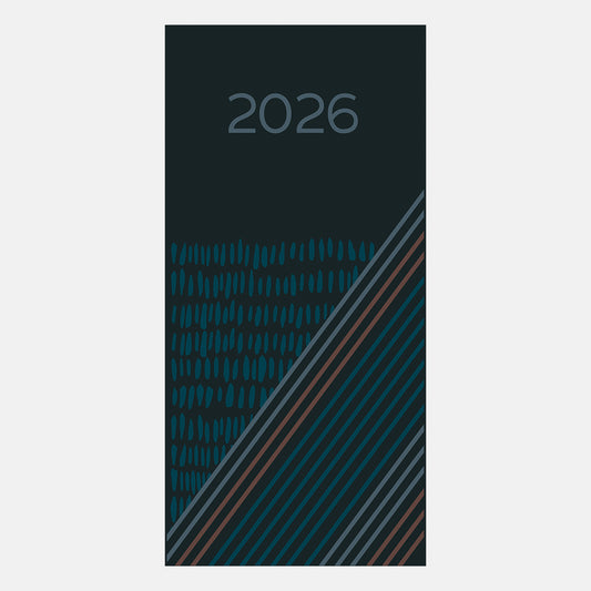 2026 Pocket Diary Stripes