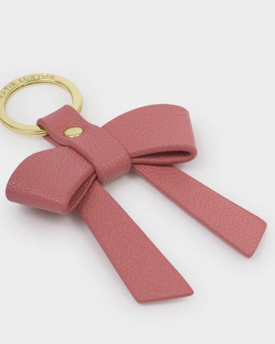 Katie Loxton Boxed Bow Keyring Pink
