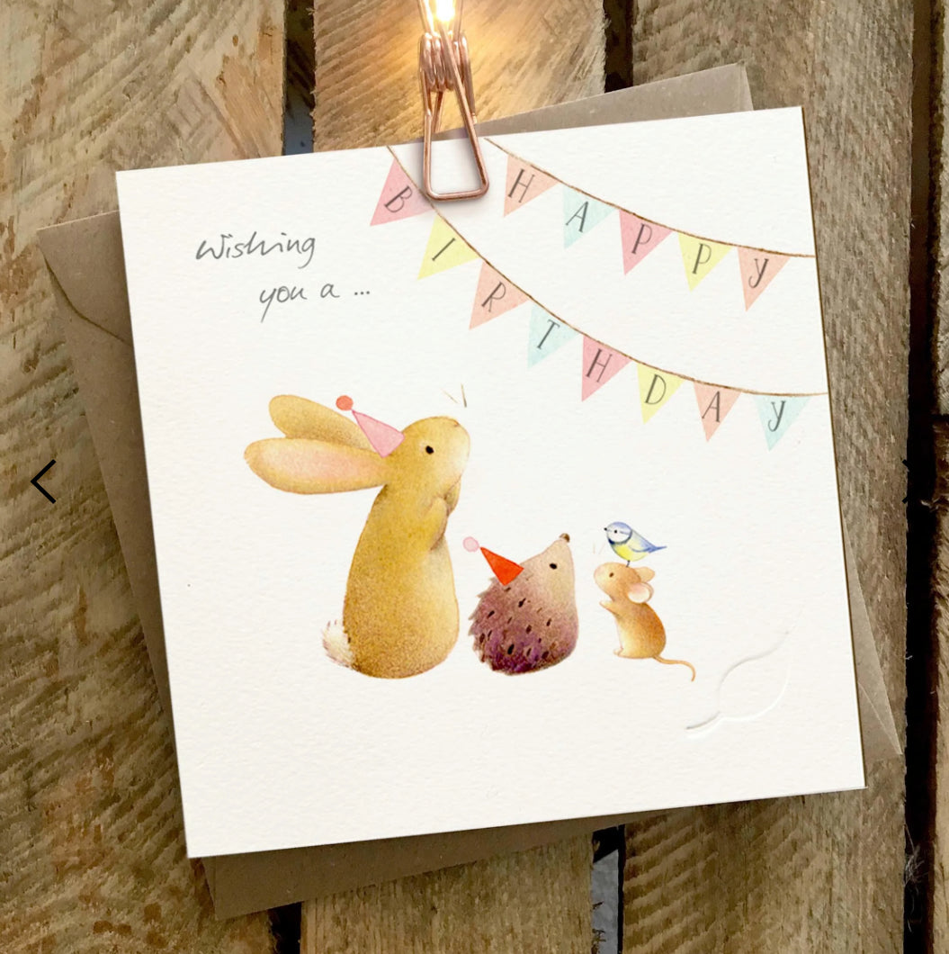 Wishing You A Happy Birthday Greetings Card