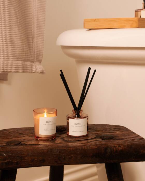 Katie Loxton Home Gift Set in Blackberry Noir