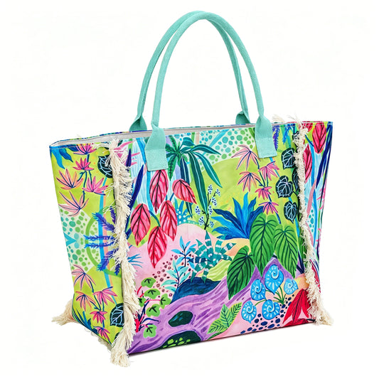 Abstract Beach Bag