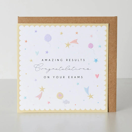 Congratulations On Your Exam Results Greetings Card