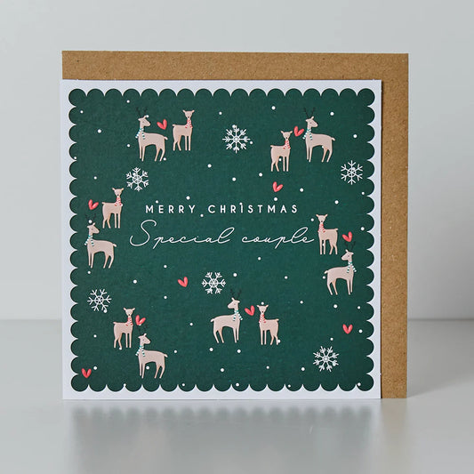 Special Couple Christmas Greetings Card