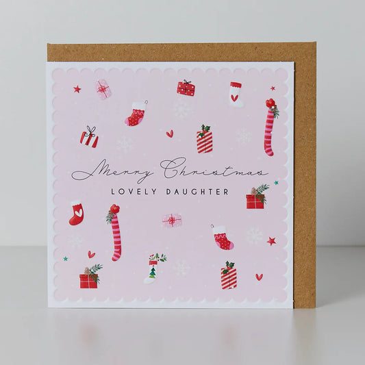 Daughter Christmas Greetings Card