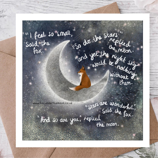 “Small” Greetings Card