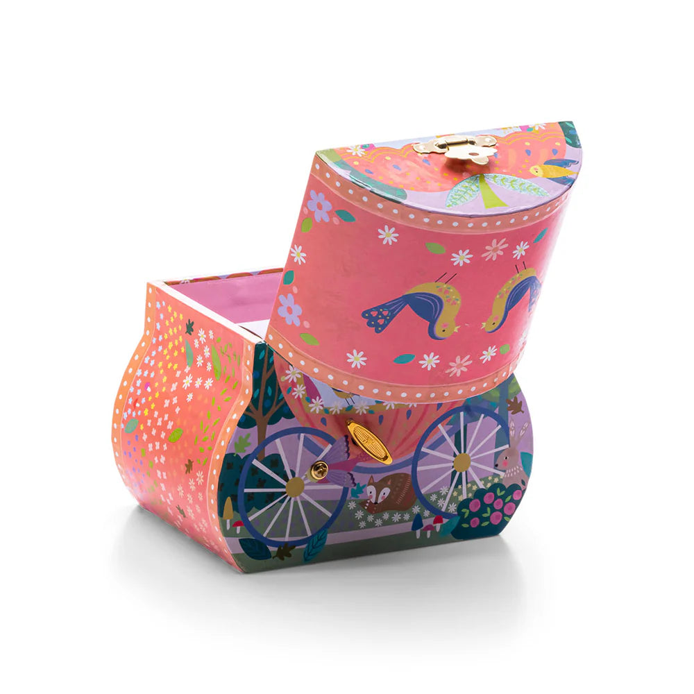 Fairy Tale Carriage Musical Jewellery Box
