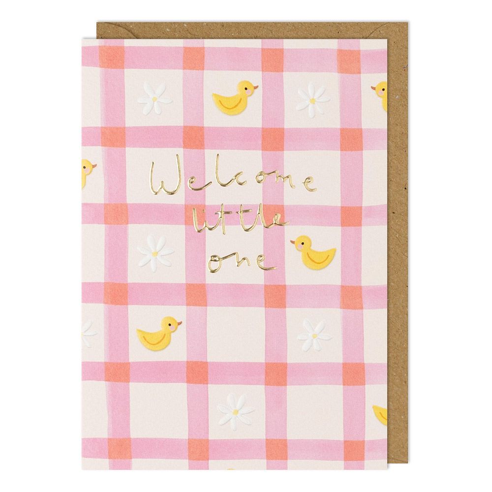 Welcome Little One Greetings Card