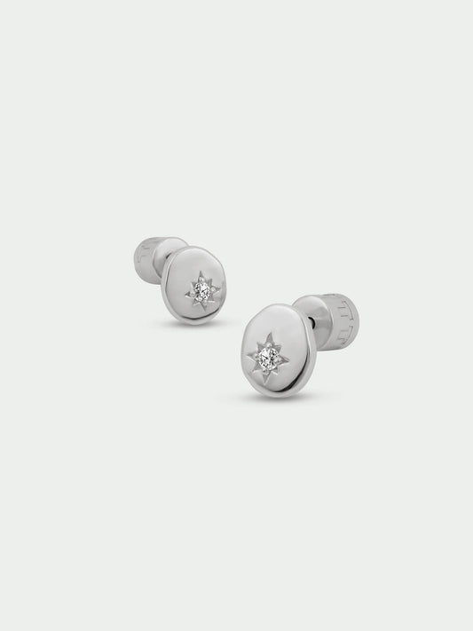 Tutti Luna Earrings Silver