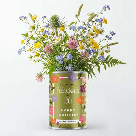 Blooming Fabulous at 30 Flower Growing Kit