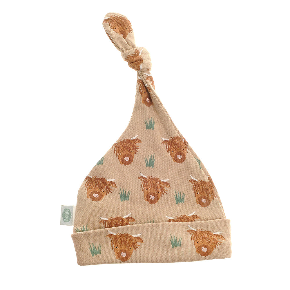 Highland Cow Print Hat