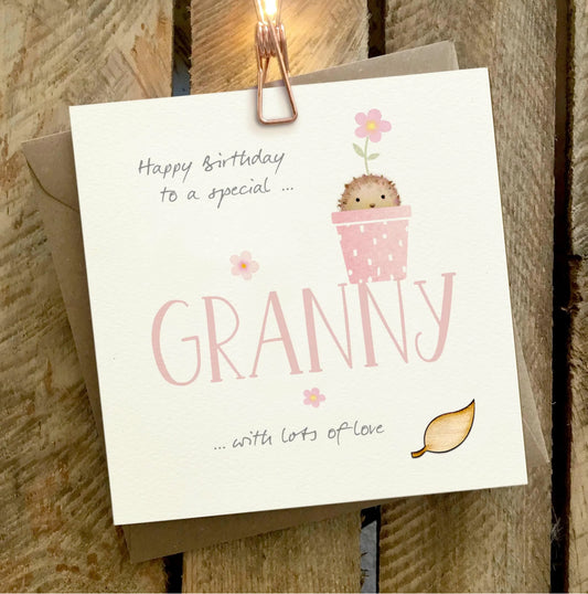 Granny Birthday Greetings Card