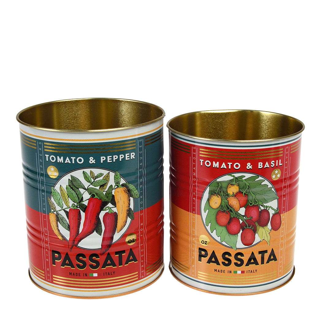 Medium Storage Tin Set of 2 Passata