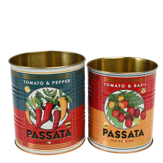 Medium Storage Tin Set of 2 Passata