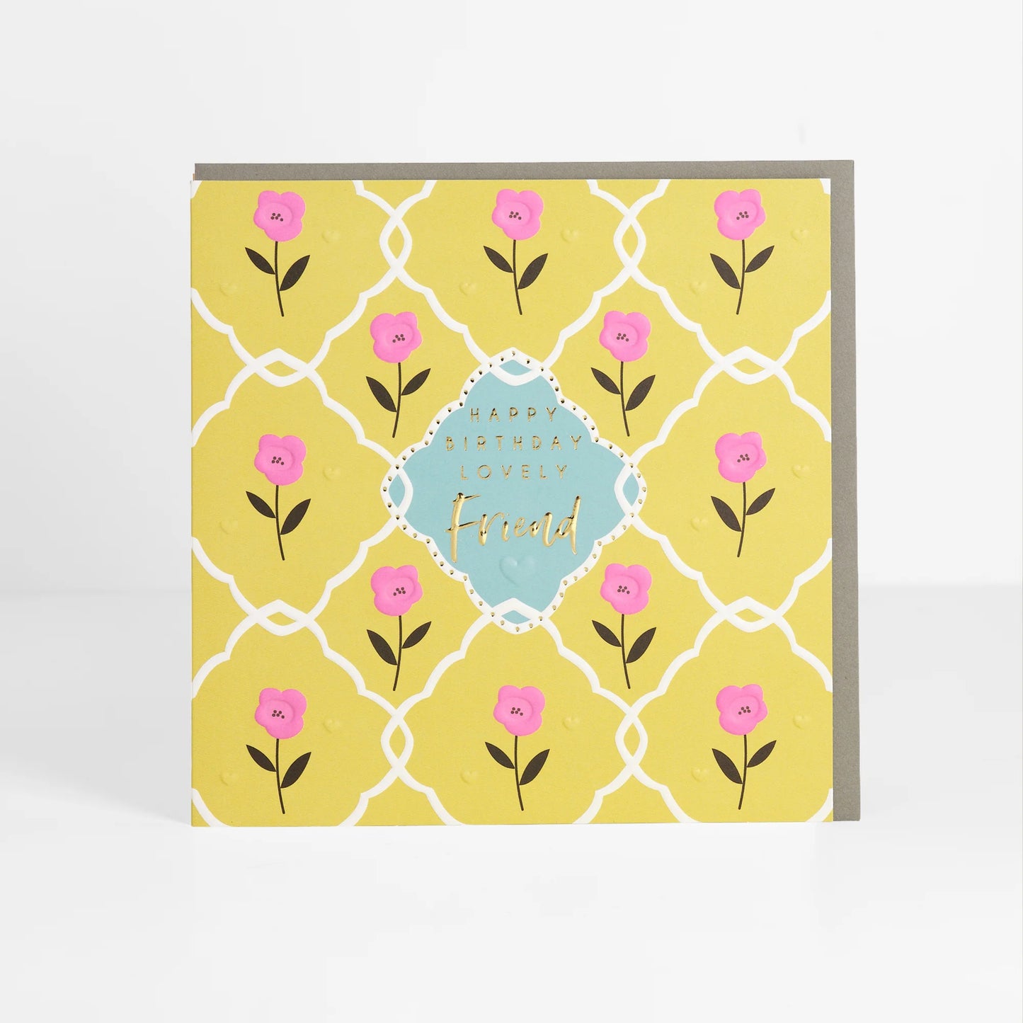Lovely Friend Birthday Greetings Card