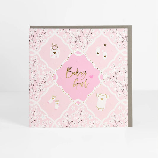 Baby Girl Greetings Card