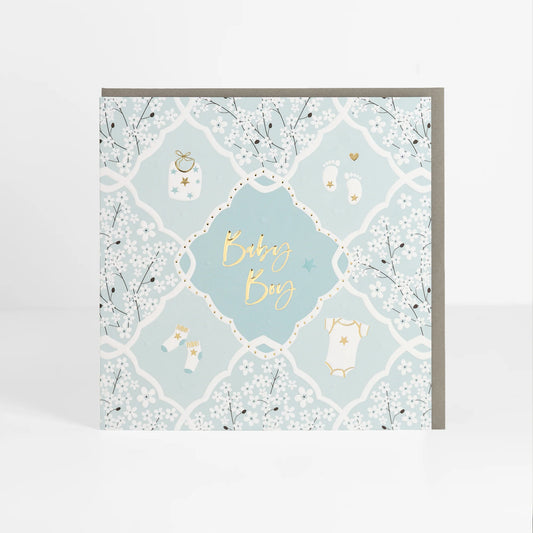 Baby Boy Greetings Card