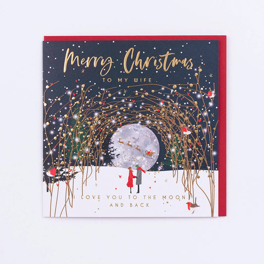 Wife Christmas Greetings Card