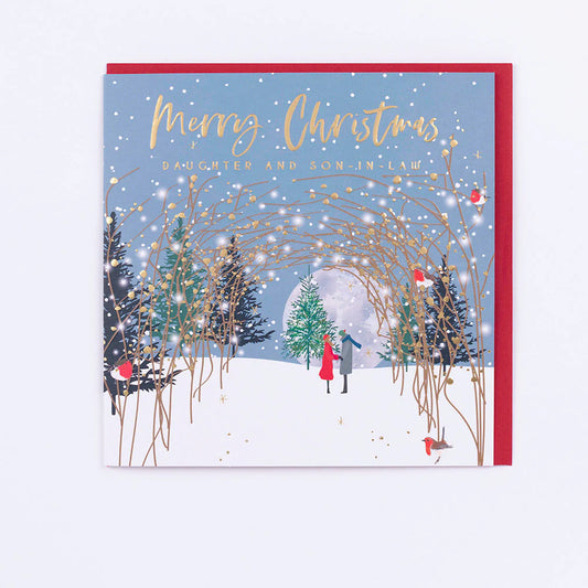Daughter and Son in Law Christmas Greetings Card