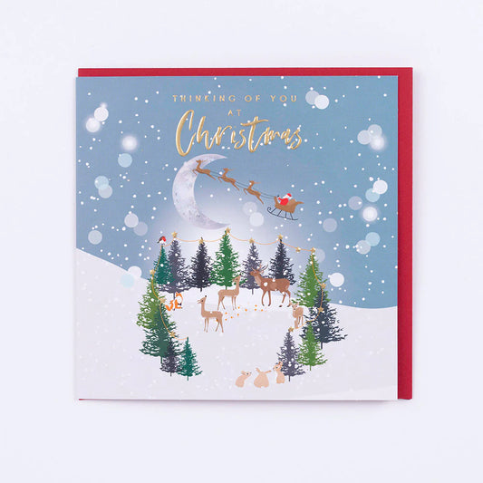 Thinking of You Christmas Greetings Card