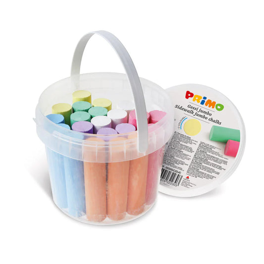 Primo Jumbo Chalks (22 chalks, 7 colours)